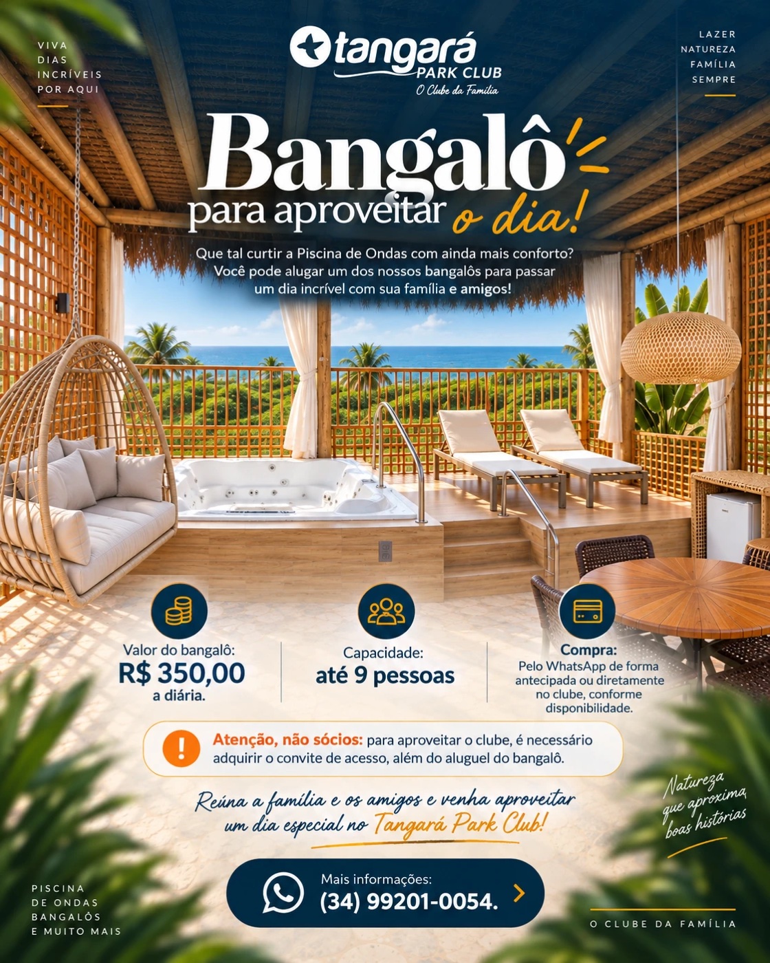 Hidromassagem do bangalô
